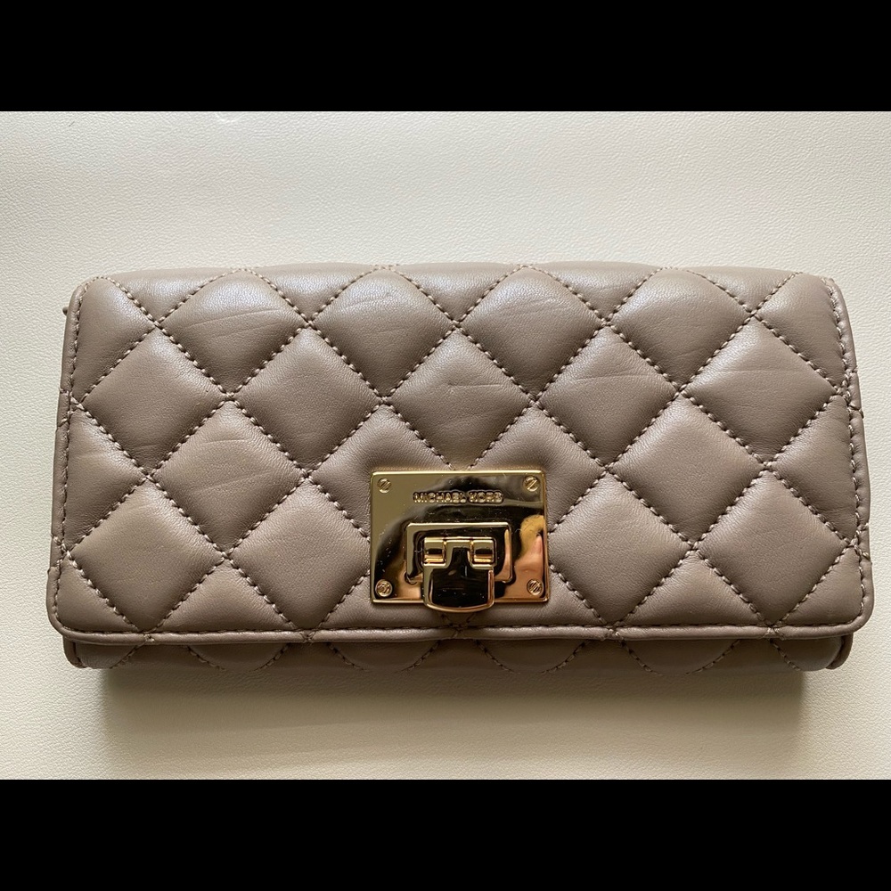 Michael Kors Astrid Quilted Leather Wallet